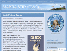 Tablet Screenshot of marciastrykowski.com
